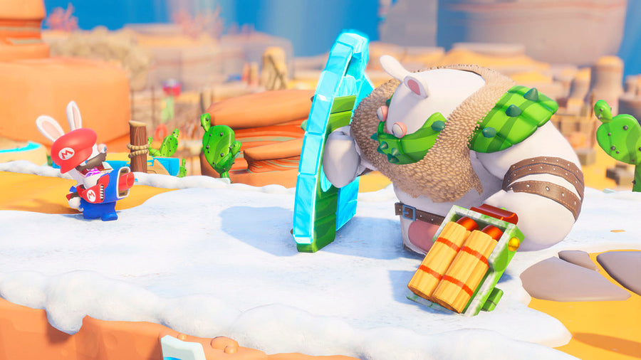 Captura de juego de Mario + Rabbids Kingdom Battle Gold Edition - Nintendo Switch - imagen 1