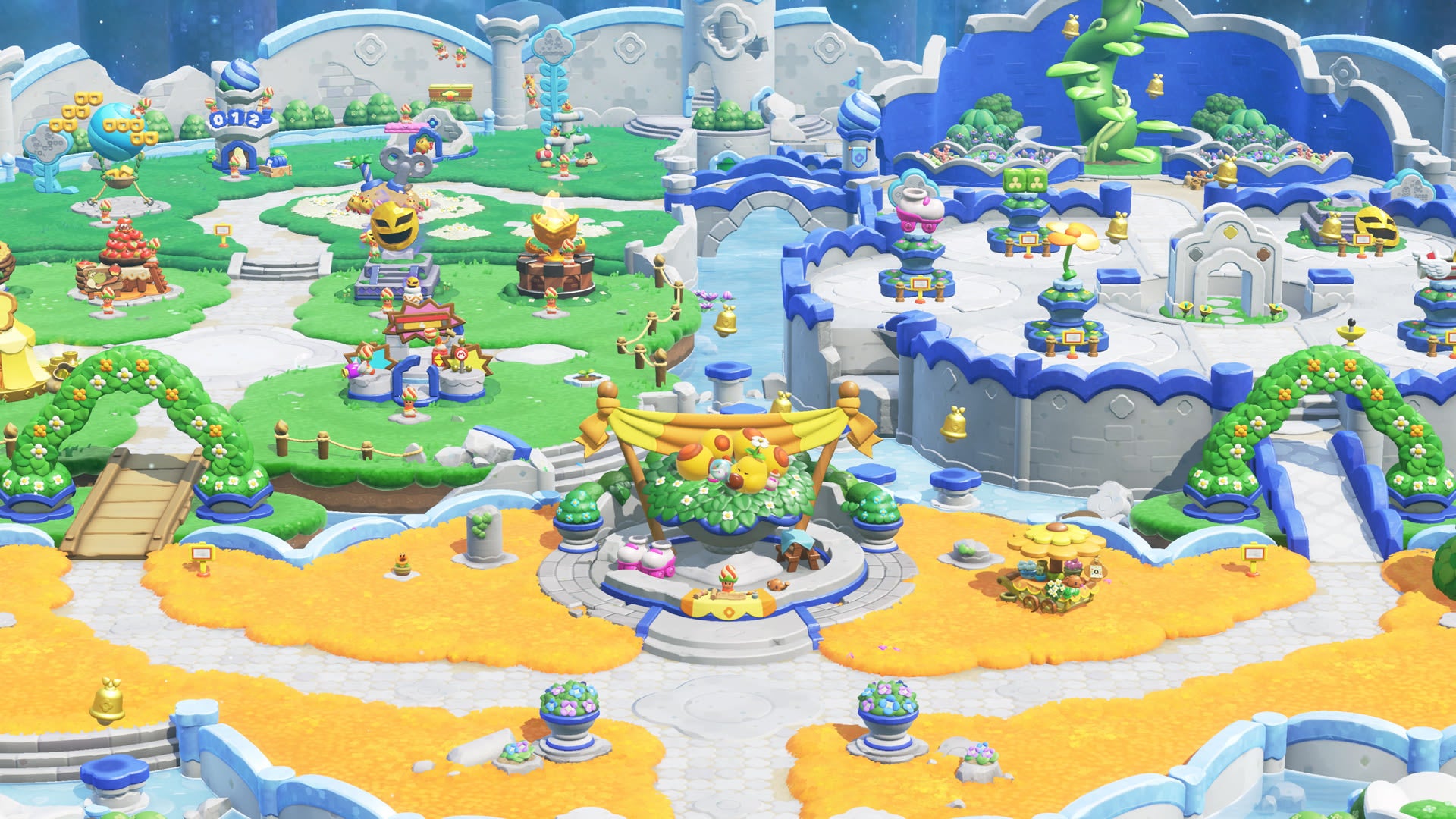 Captura de juego de Super Mario Bros. Wonder – Nintendo Switch 2 Edition + Meetup in Bellabel Park - Nintendo Switch 2 - imagen 1