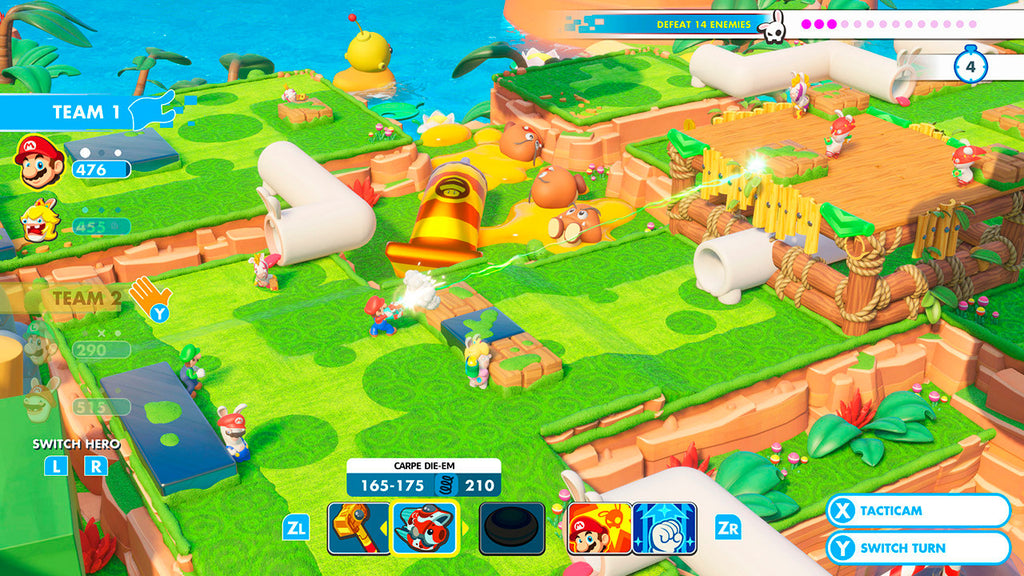 Captura de juego de Mario + Rabbids Kingdom Battle Gold Edition - Nintendo Switch - imagen 2