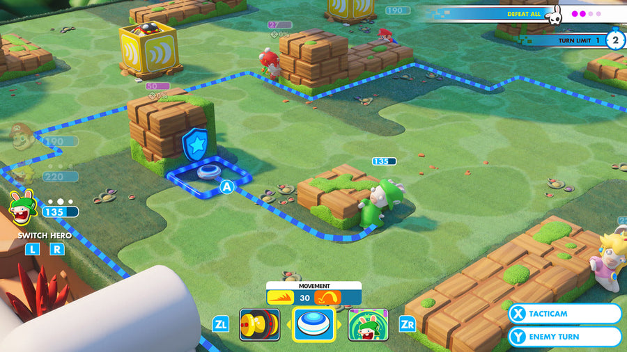 Captura de juego de Mario + Rabbids Kingdom Battle - Nintendo Switch - imagen 3