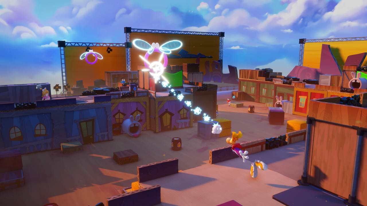 Captura de juego de Mario + Rabbids Sparks of Hope: + Rayman Edition - Nintendo Switch - imagen 3