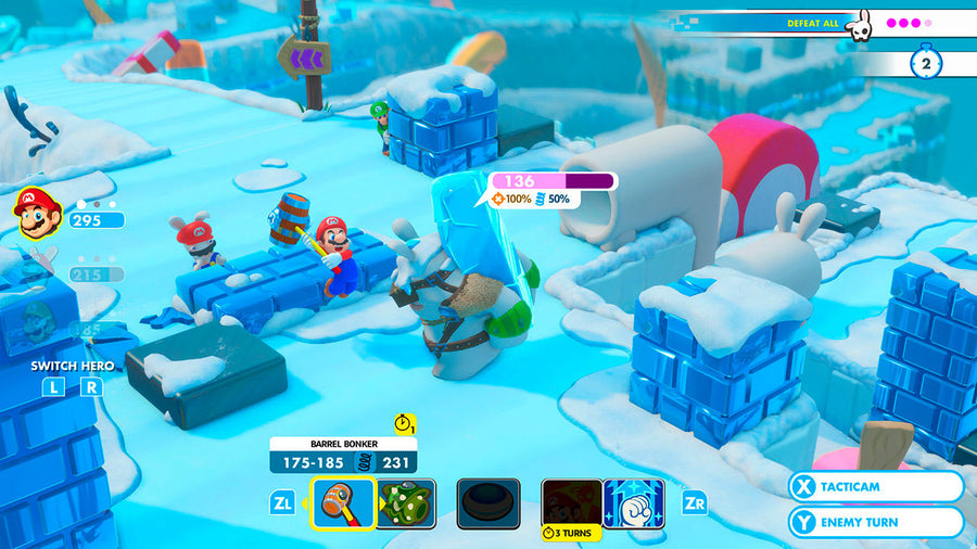 Captura de juego de Mario + Rabbids Kingdom Battle Gold Edition - Nintendo Switch - imagen 3