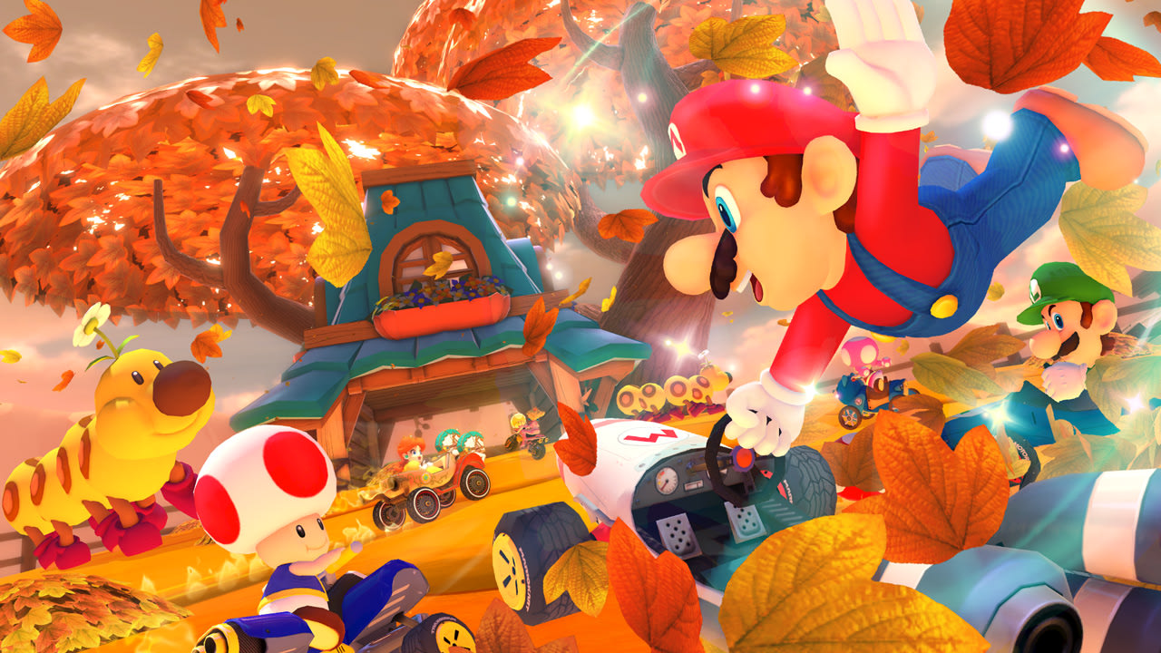 Captura de juego de Mario Kart 8 Deluxe Bundle (Game + Booster Course Pass) - Nintendo Switch - imagen 2