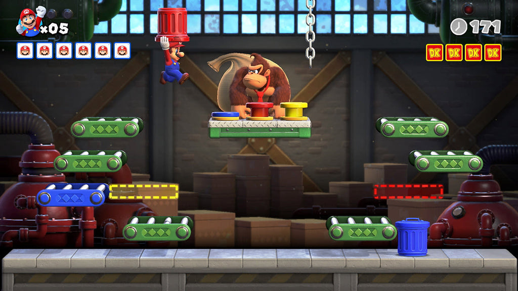 Captura de juego de Mario vs. Donkey Kong - Nintendo Switch - imagen 4