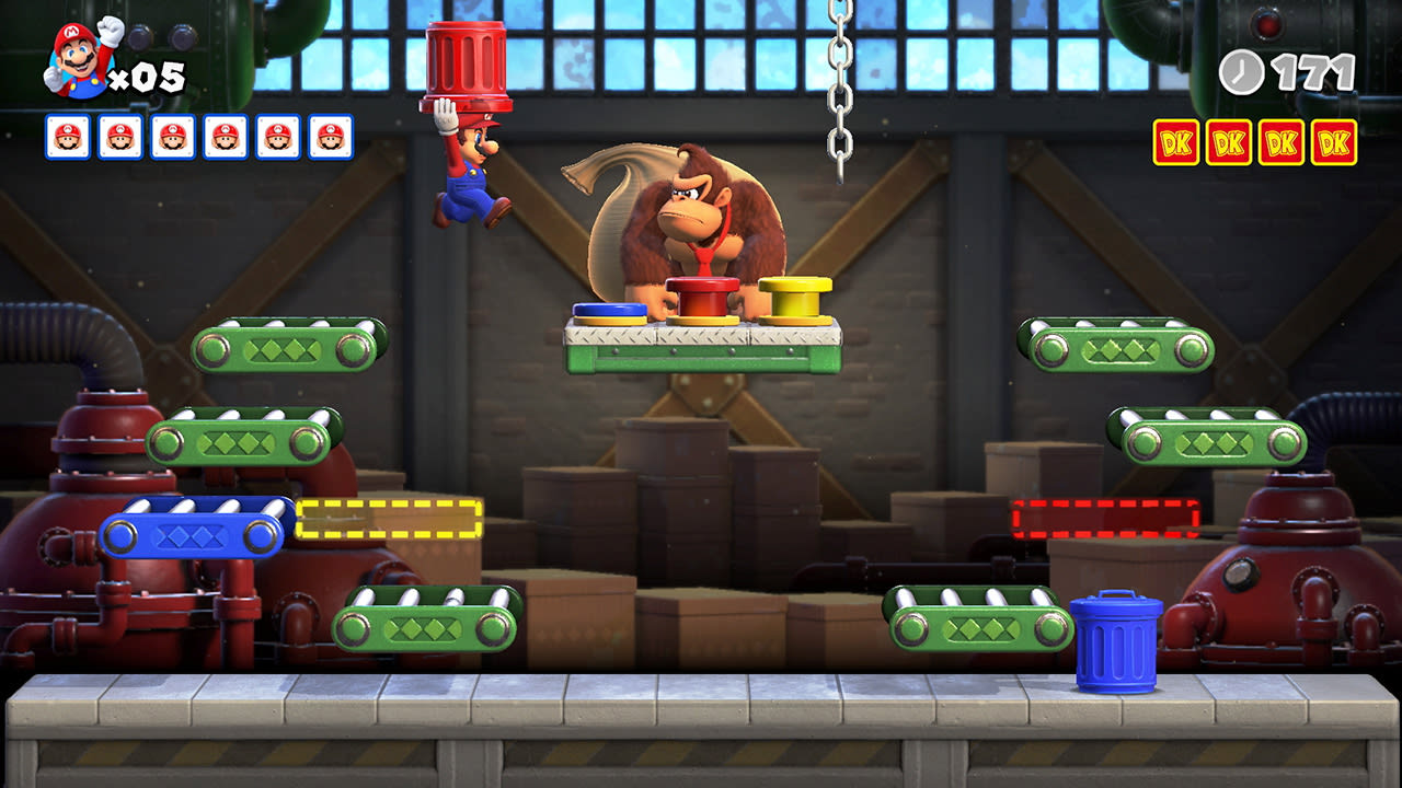 Captura de juego de Mario vs. Donkey Kong - Nintendo Switch - imagen 4