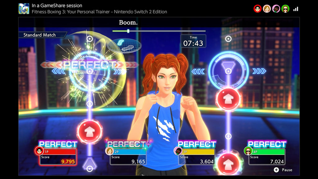 Captura de juego de Fitness Boxing 3: Your Personal Trainer – Nintendo Switch 2 Edition - Nintendo Switch 2 - imagen 5