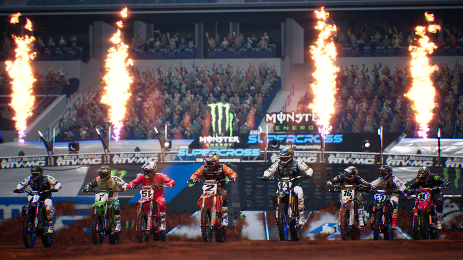 Captura de juego de Monster Energy Supercross 5 - Special Edition - PS5 - imagen 4