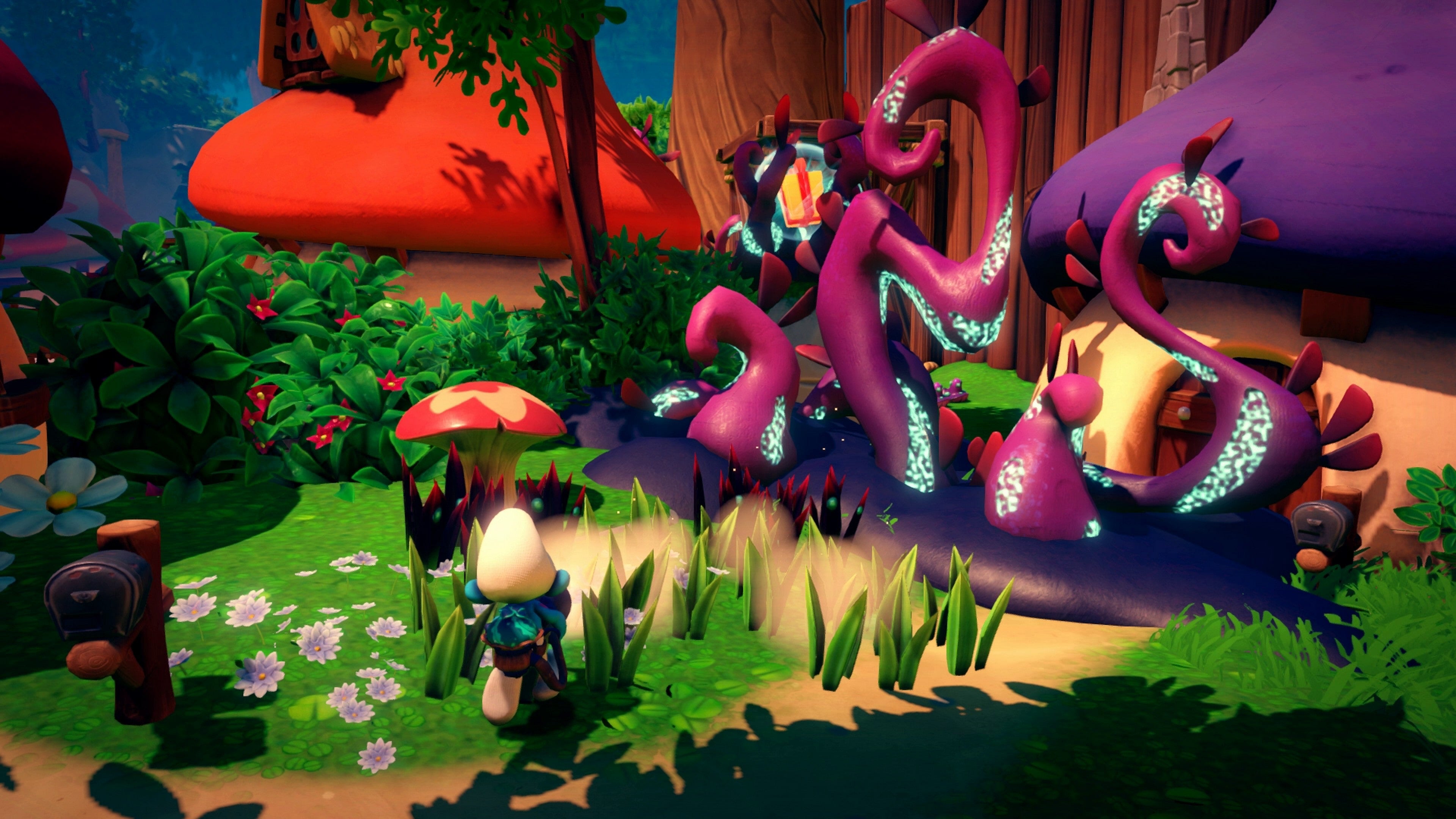 Captura de juego de The Smurfs - Mission Vileaf - PS4 - imagen 2