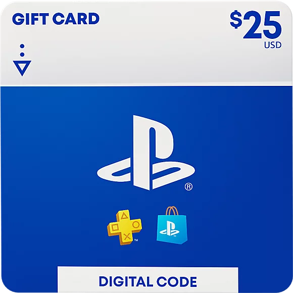 $25 Playstation Gift Card EEUU