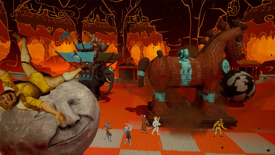 Captura de juego de Rock of Ages 3: Make & Break - PS4 - imagen 5