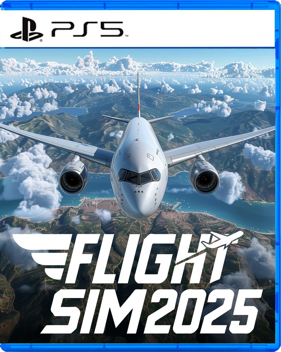 Carátula de Flight Sim 2025 - PS5