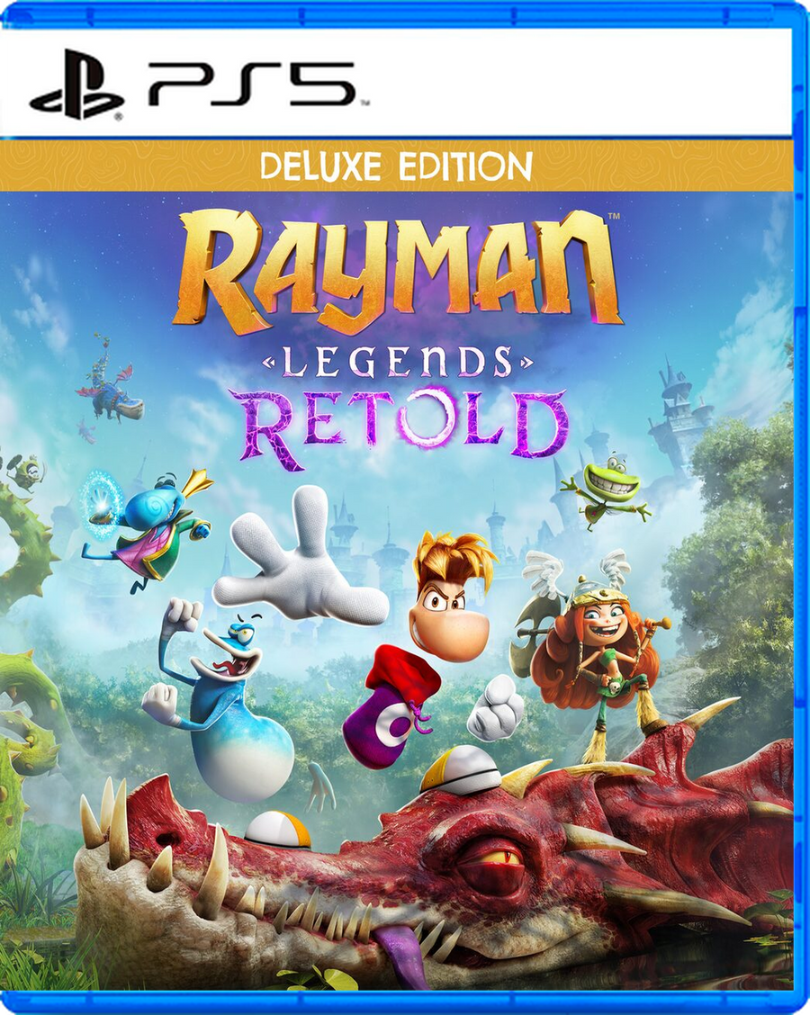 Carátula de Rayman Legends Retold Deluxe Edition - PS5 - Preventa