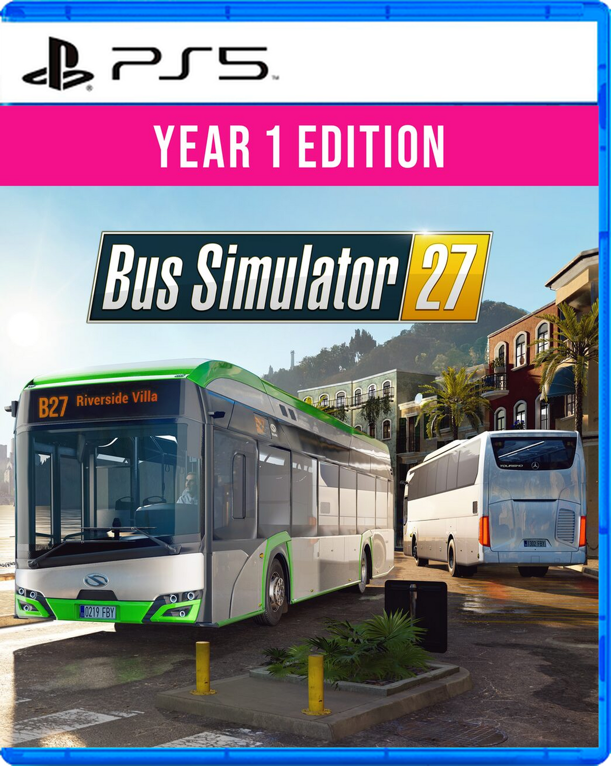 Carátula de Bus Simulator 27 - Year 1 Edition - PS5 - Preventa
