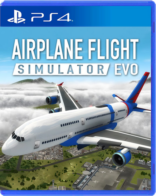Carátula de Airplane Flight Simulator : EVO - PS4