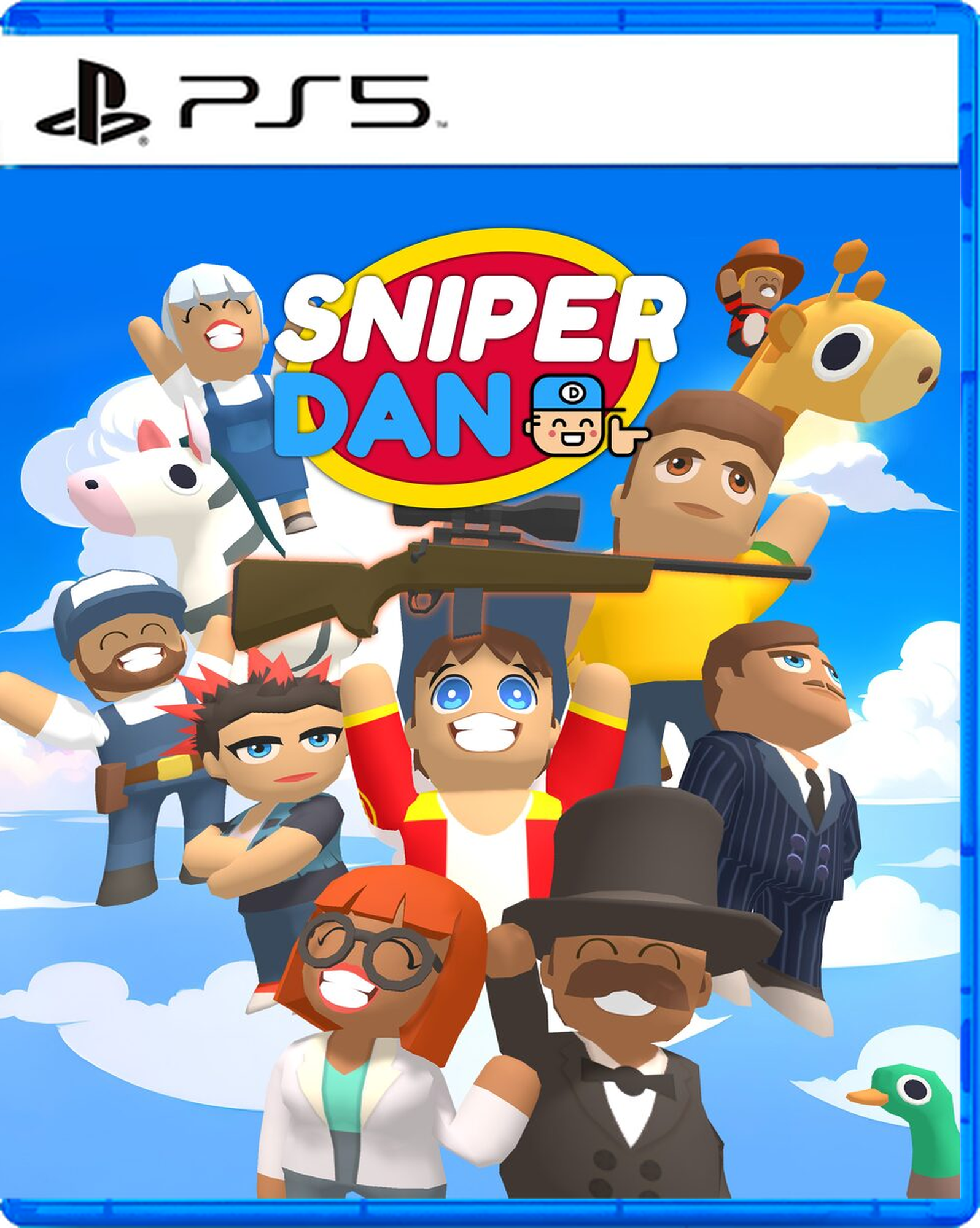 Carátula de Sniper Dan - PS5 - Preventa