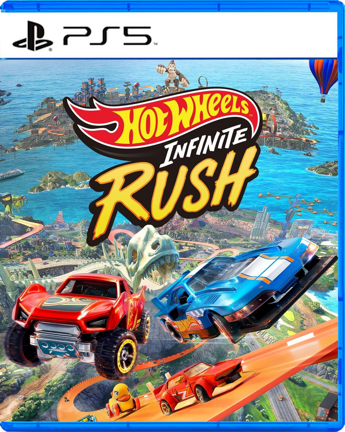 Carátula de HOT WHEELS Infinite Rush - PS5 - Preventa