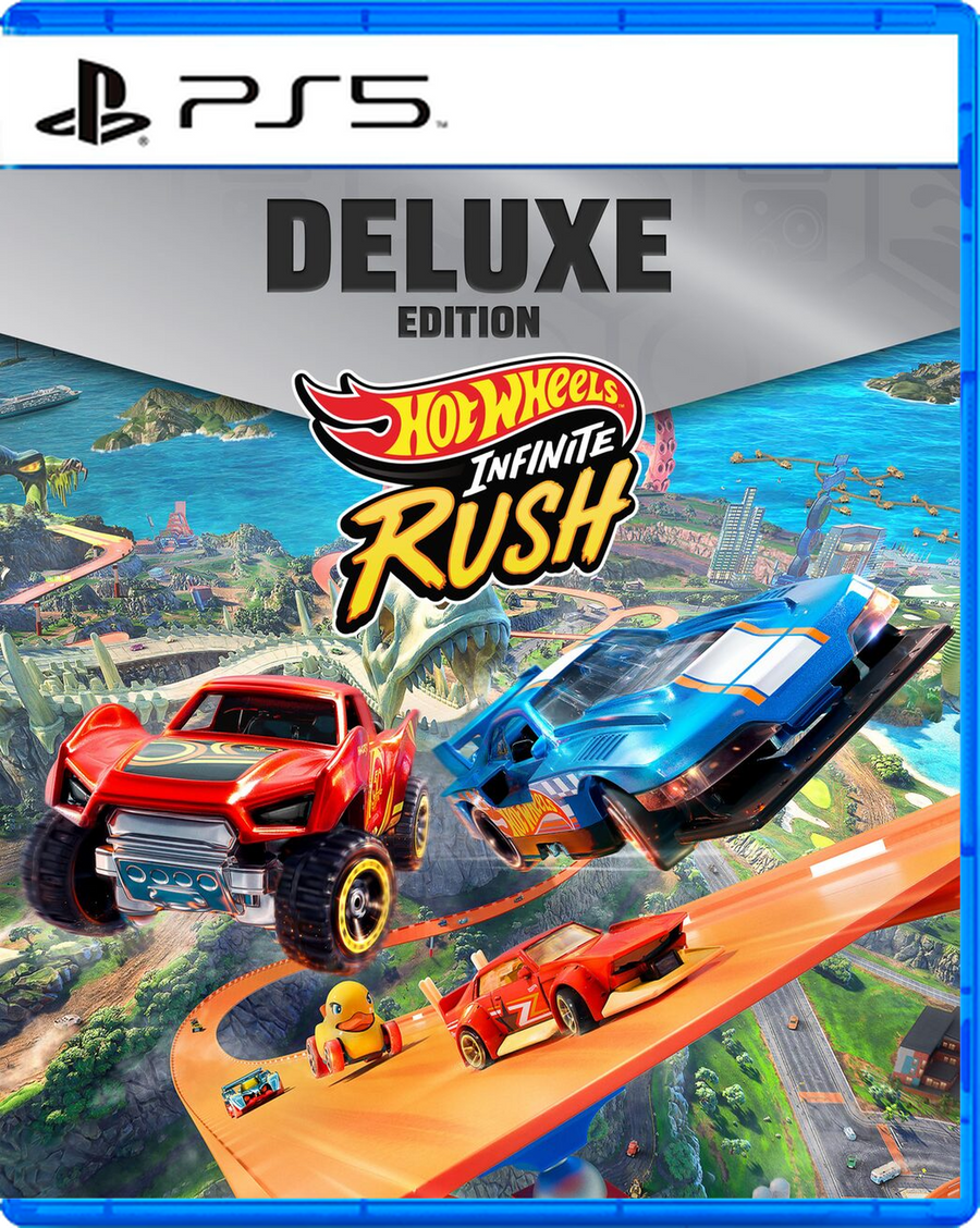 Carátula de HOT WHEELS Infinite Rush - Deluxe Edition - PS5 - Preventa
