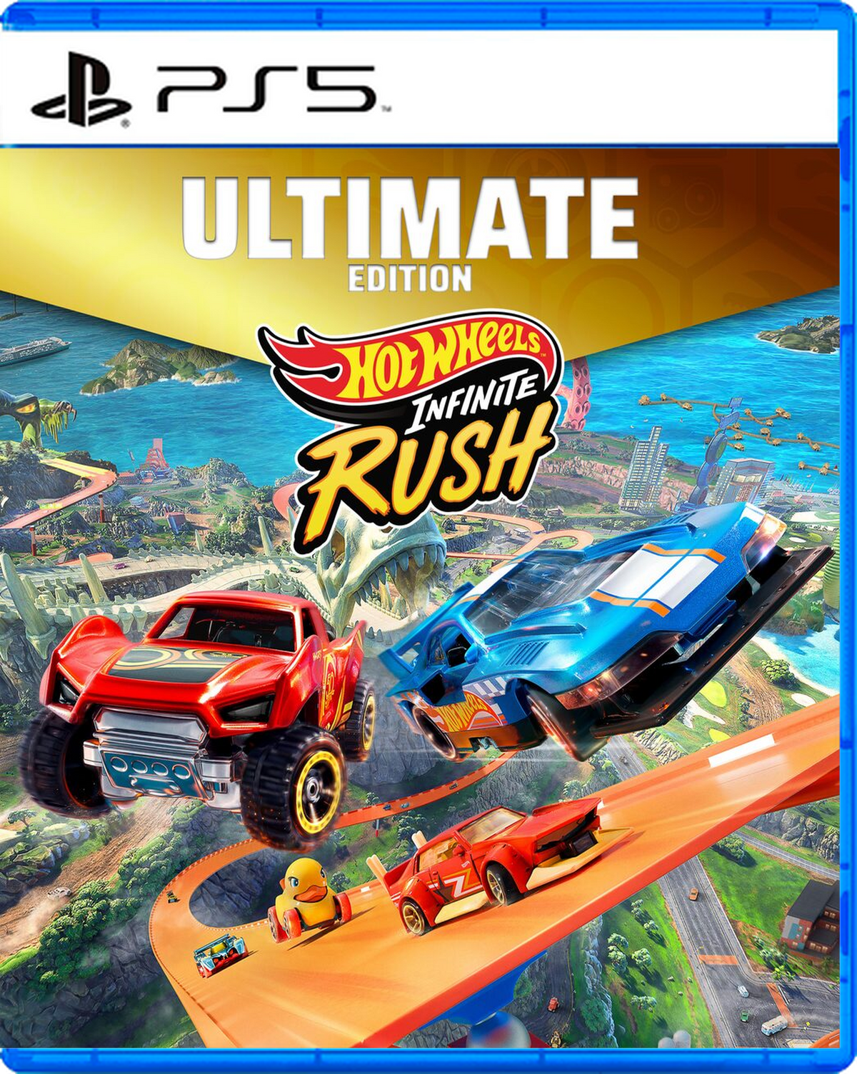 Carátula de HOT WHEELS Infinite Rush - Ultimate Edition - PS5 - Preventa