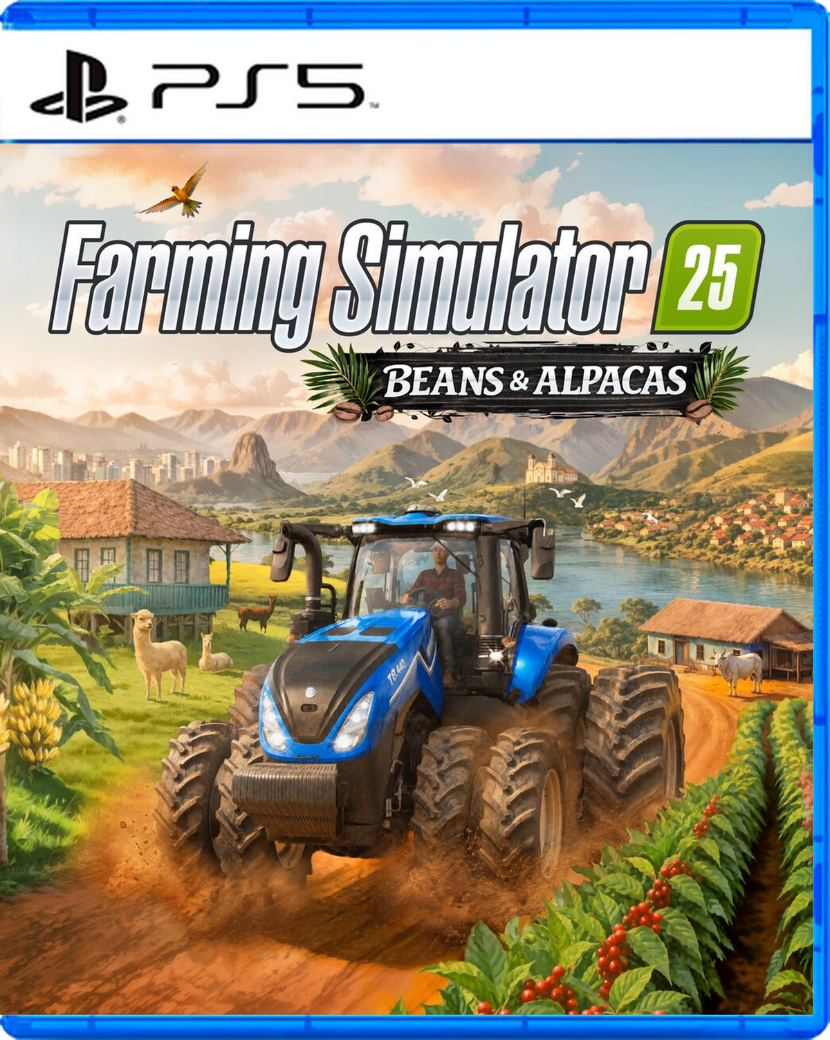 Carátula de Farming Simulator 25: Beans & Alpacas Edition - PS5 - Preventa