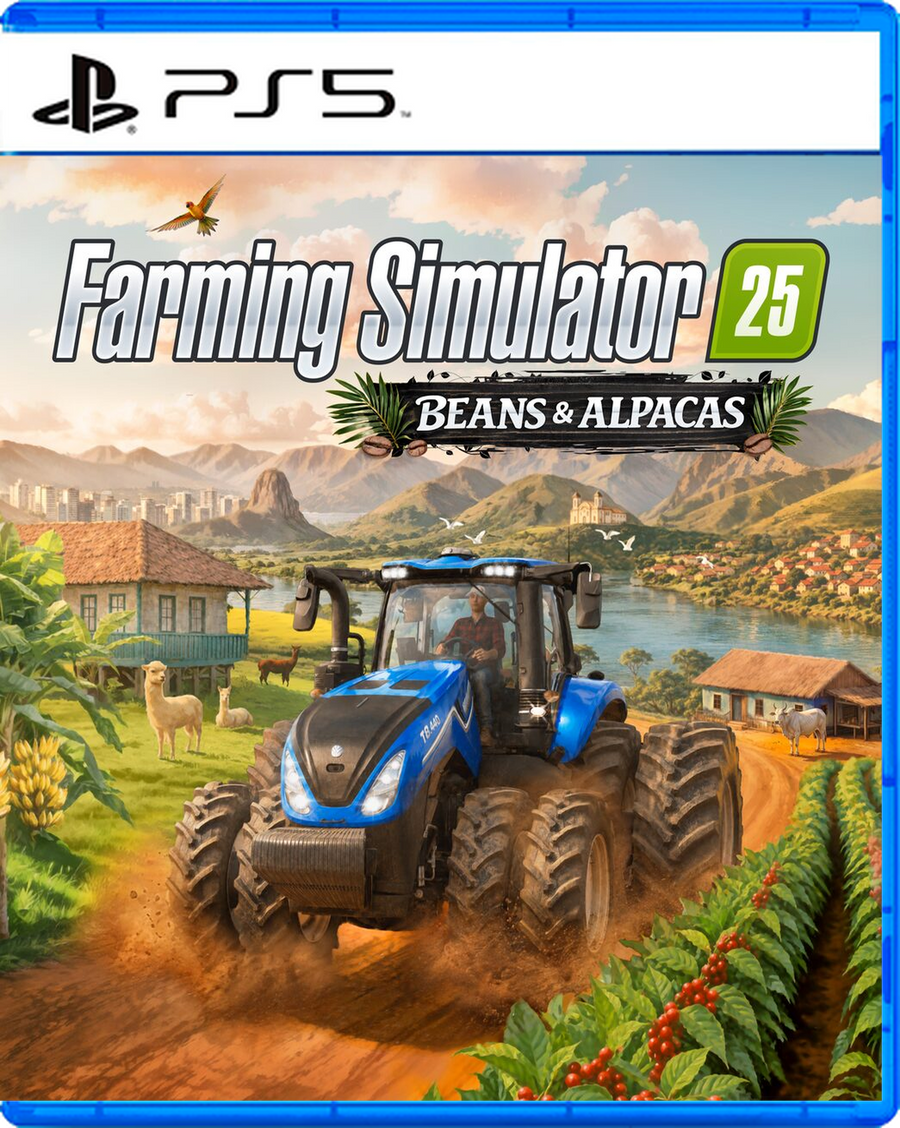 Carátula de Farming Simulator 25: Beans & Alpacas Edition - PS5 - Preventa