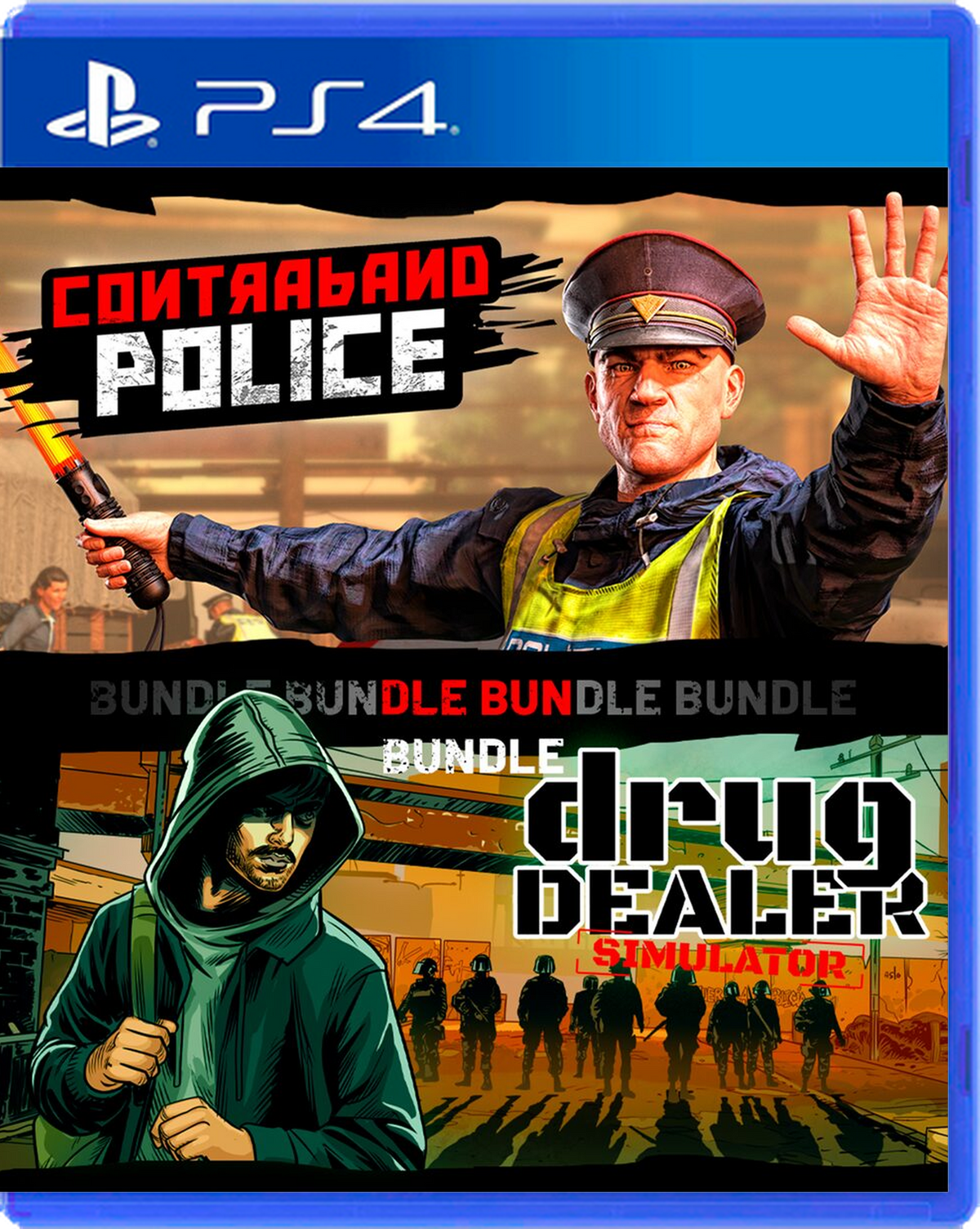 Carátula de Contraband Police x Drug Dealer Simulator - PS4