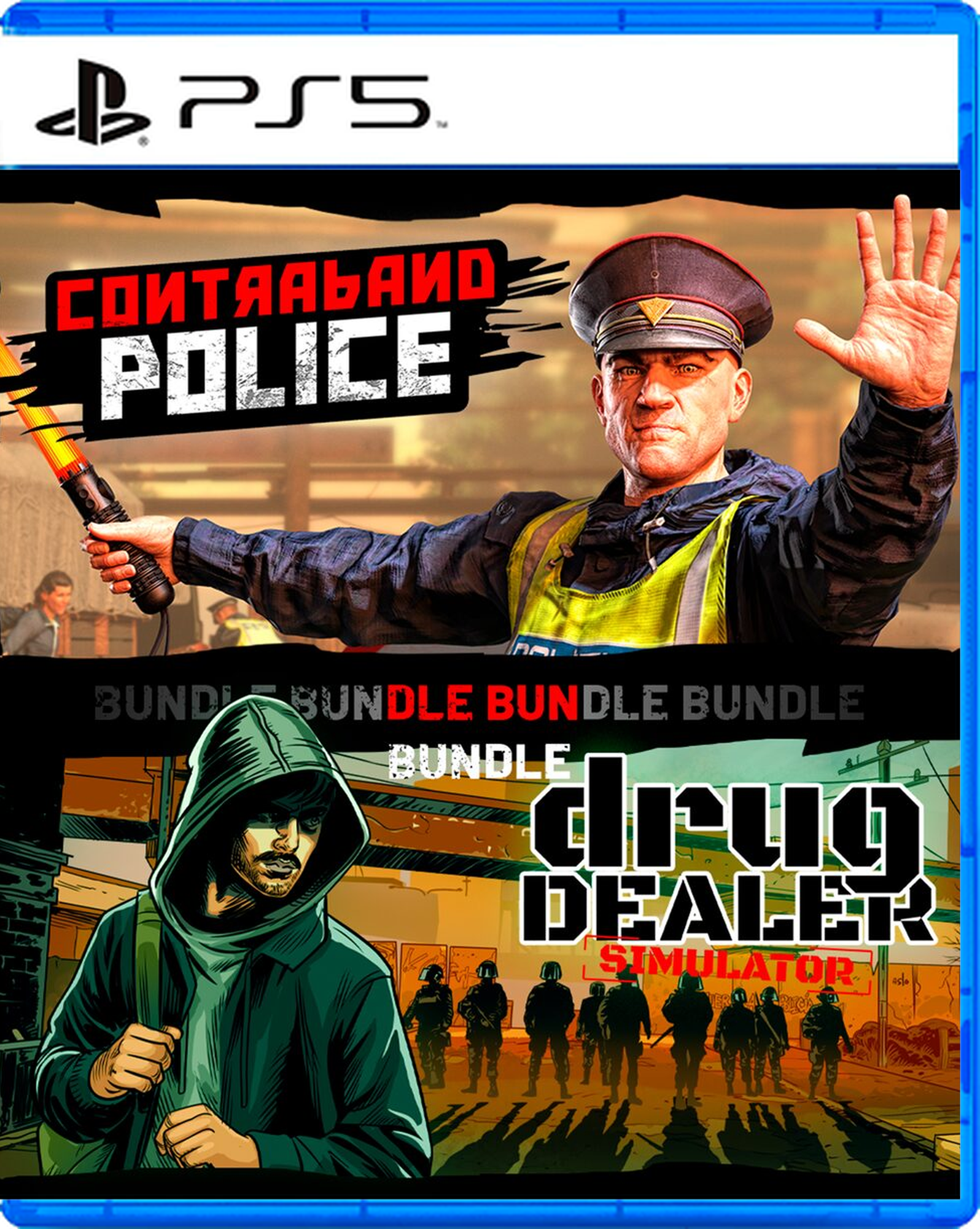 Carátula de Contraband Police x Drug Dealer Simulator - PS5