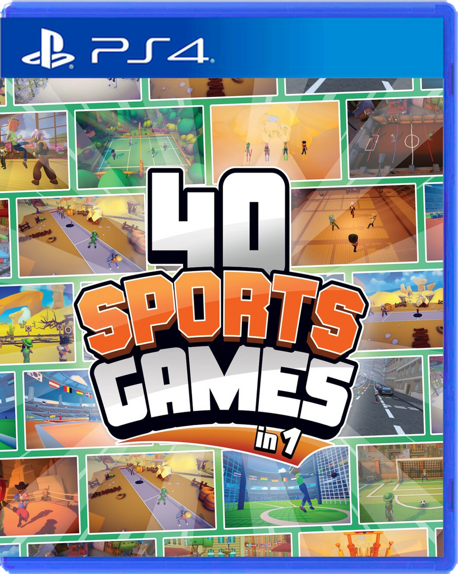 Carátula de 40 Sports Games in 1 - PS4