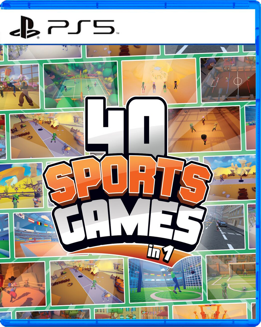 Carátula de 40 Sports Games in 1 - PS5