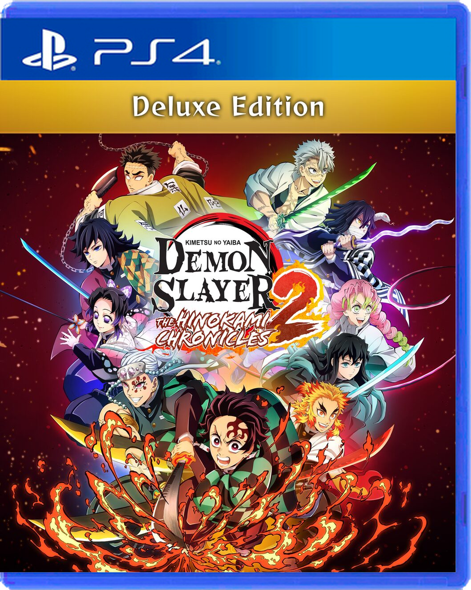 Carátula de Demon Slayer -Kimetsu no Yaiba- The Hinokami Chronicles 2 Deluxe Edition - PS4
