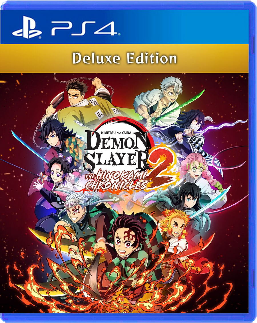 Carátula de Demon Slayer -Kimetsu no Yaiba- The Hinokami Chronicles 2 Deluxe Edition - PS4
