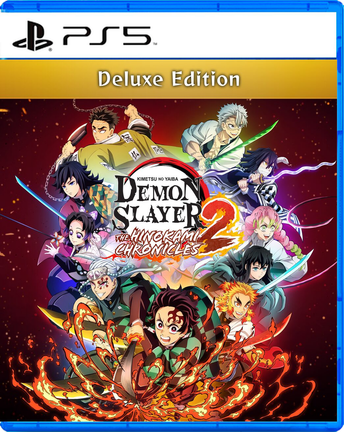 Carátula de Demon Slayer -Kimetsu no Yaiba- The Hinokami Chronicles 2 Deluxe Edition - PS5