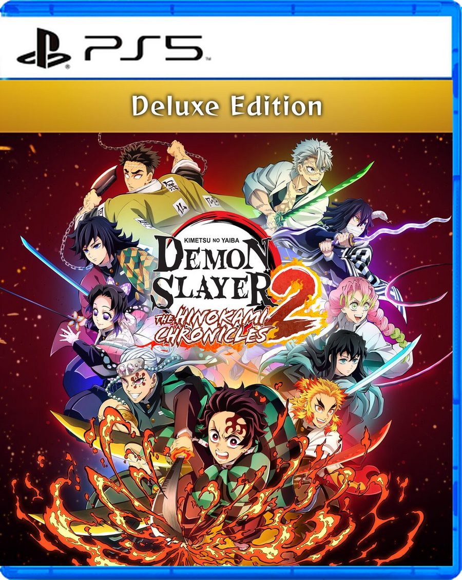 Carátula de Demon Slayer -Kimetsu no Yaiba- The Hinokami Chronicles 2 Deluxe Edition - PS5