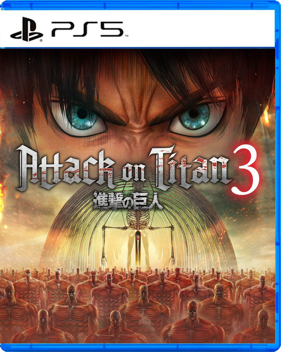 Carátula de Attack on Titan 3 - PS5 - Preventa