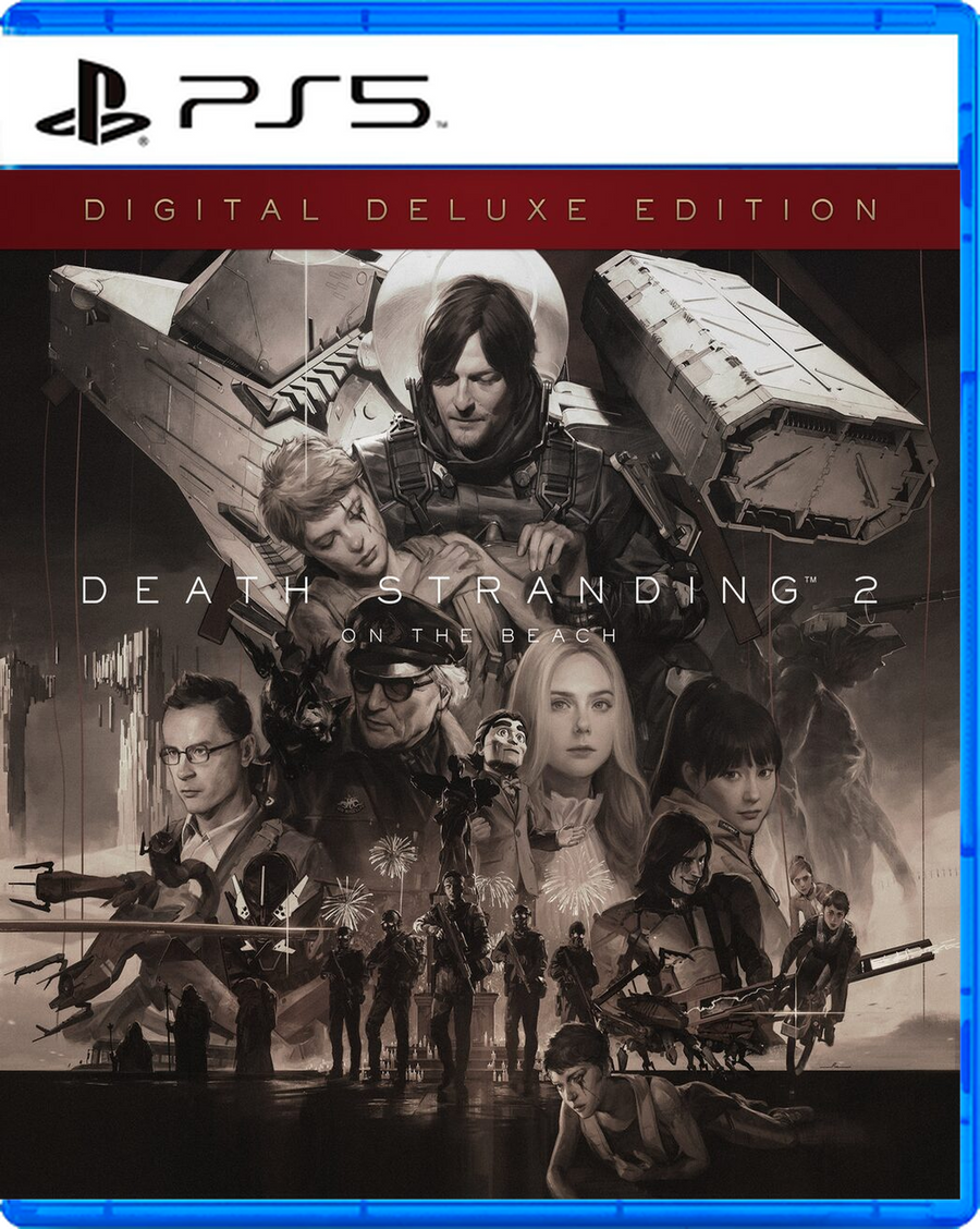 Carátula de DEATH STRANDING 2: ON THE BEACH Digital Deluxe Edition - PS5
