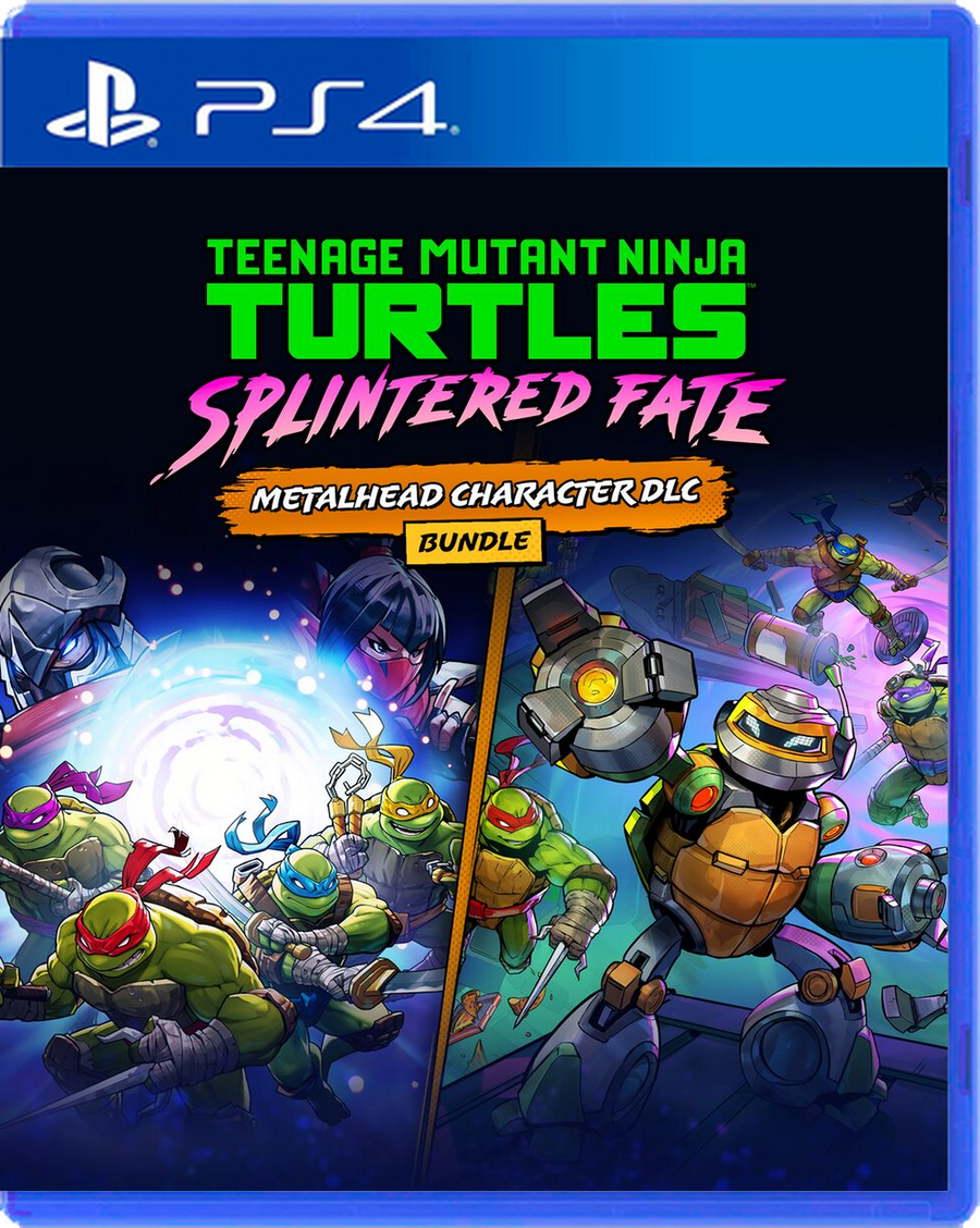 Carátula de TMNT: Splintered Fate and Metalhead - PS4
