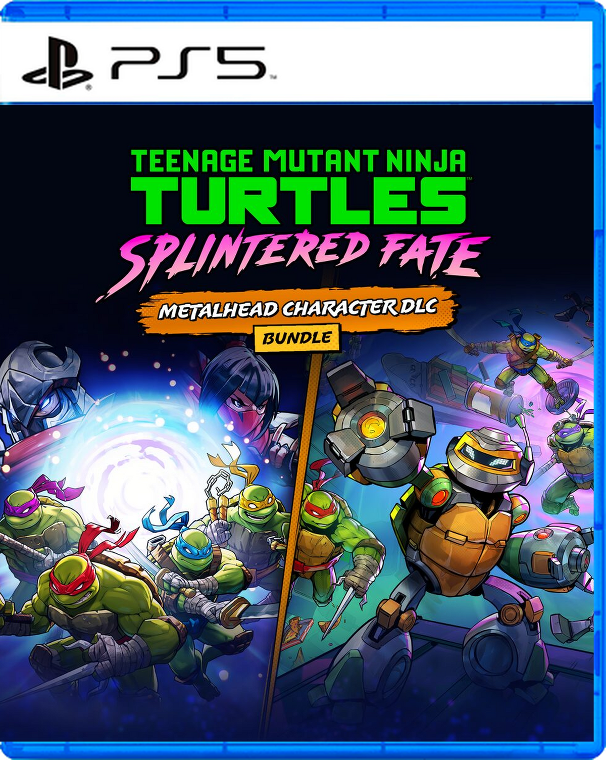 Carátula de TMNT: Splintered Fate and Metalhead - PS5