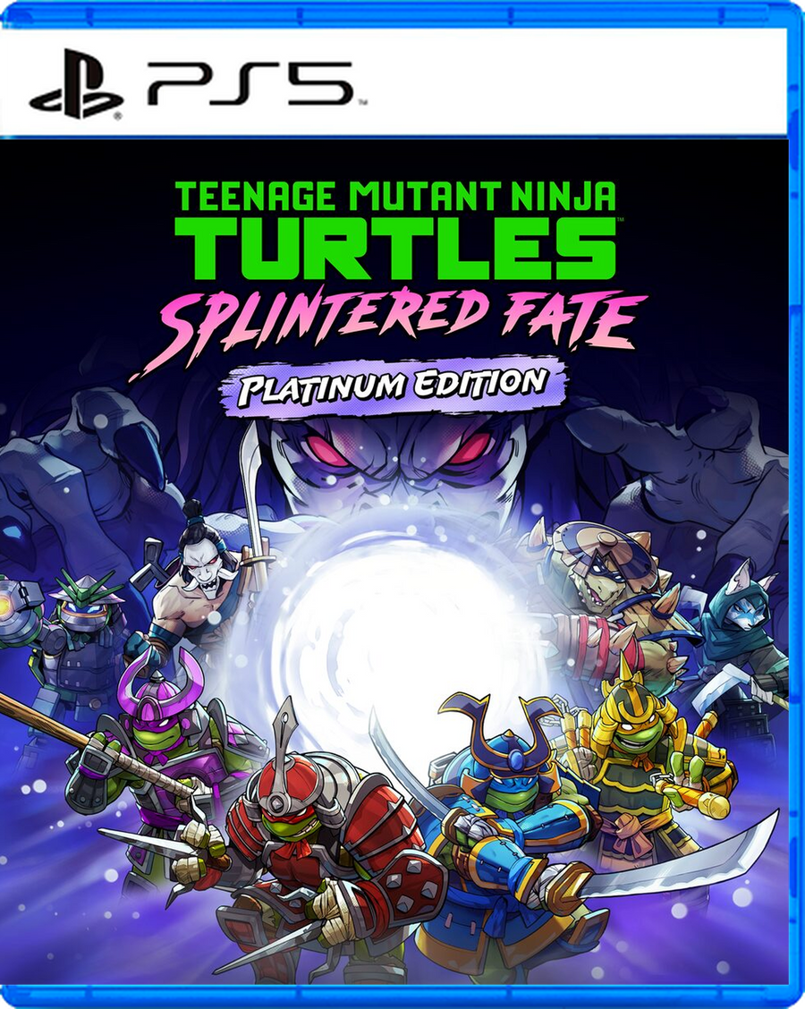 Carátula de TMNT Splintered Fate - Platinum Edition - PS5