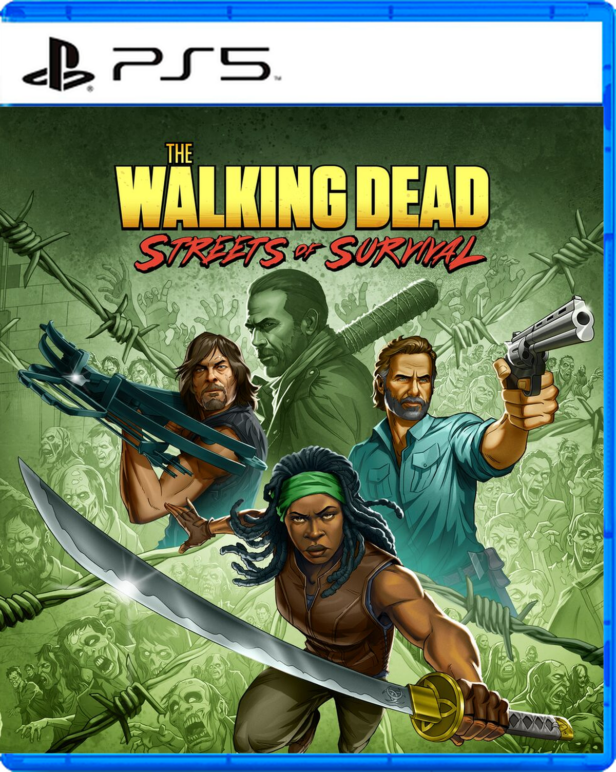 Carátula de The Walking Dead: Streets of Survival - PS5 - Preventa