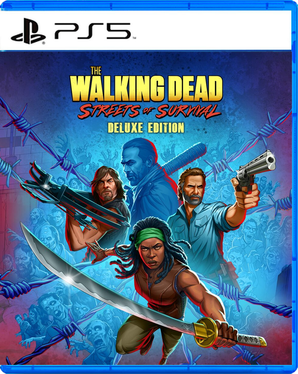 Carátula de The Walking Dead: Streets of Survival - Deluxe Edition - PS5 - Preventa