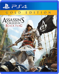 Carátula de Assassins CreedIV Black Flag Gold Edition - PS4