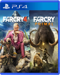 Carátula de FAR CRY 4 + FAR CRY PRIMAL BUNDLE - PS4