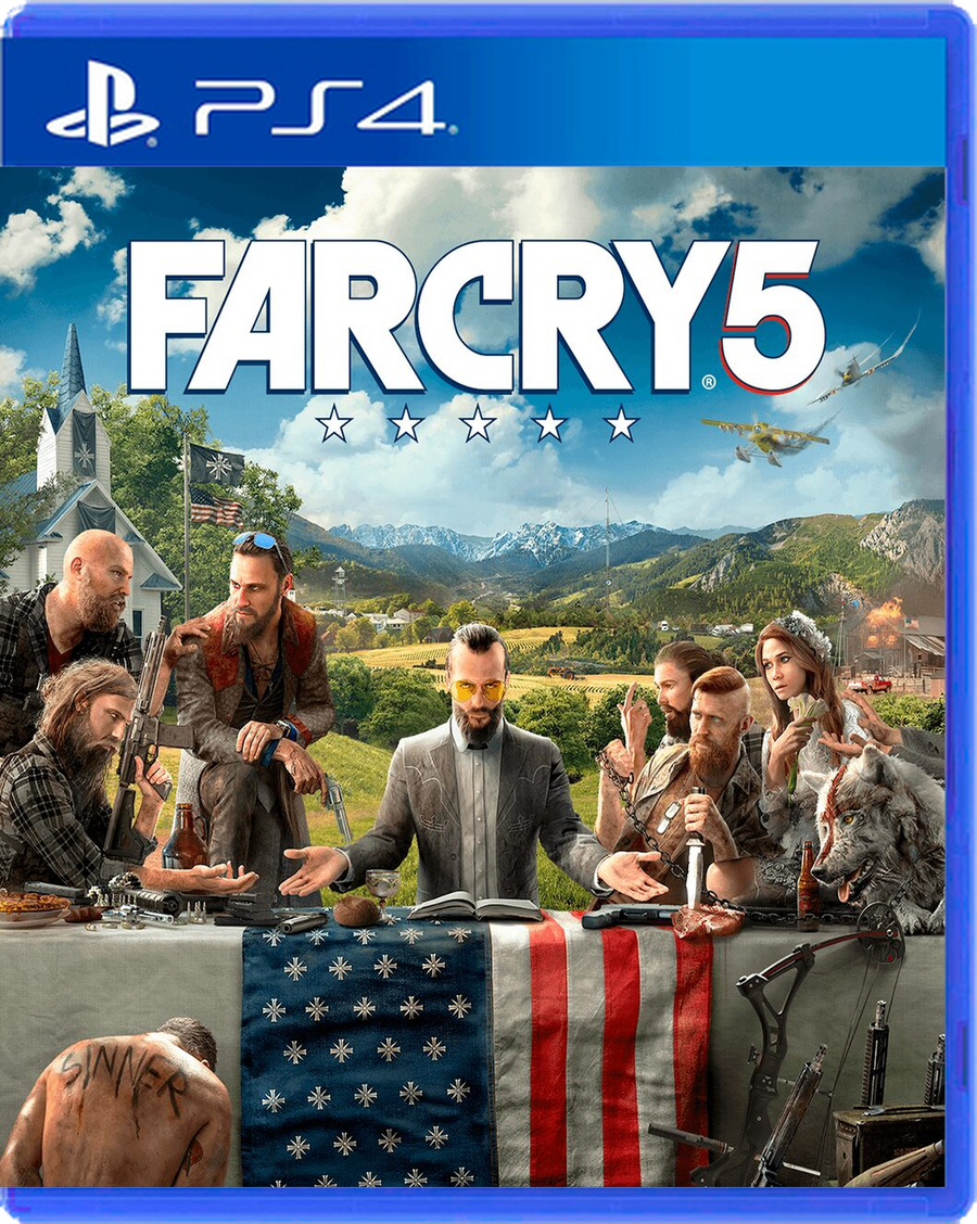 Carátula de Far Cry 5 - PS4