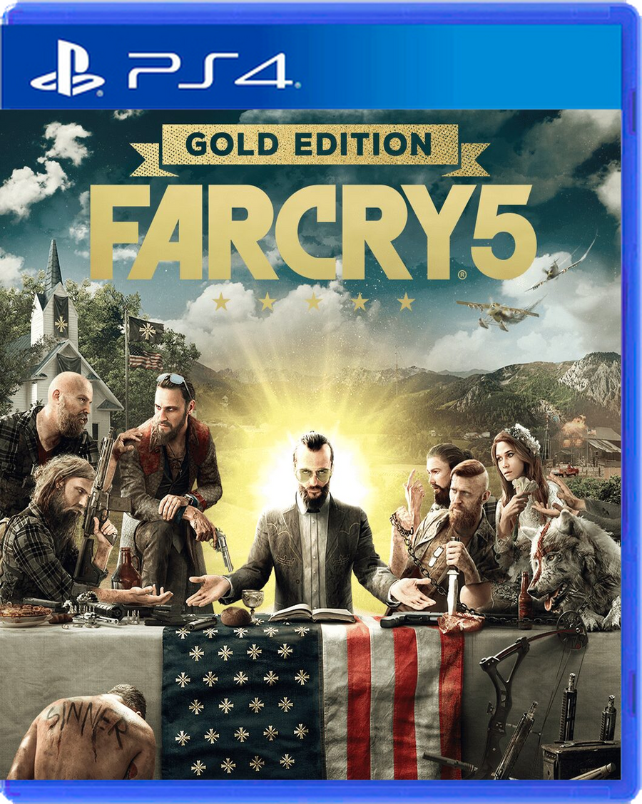 Carátula de Far Cry 5 Gold Edition - PS4