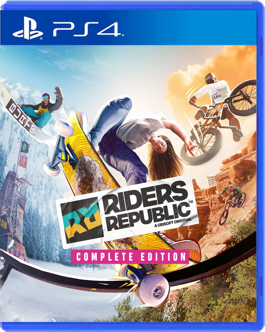 Carátula de Riders Republic Complete Edition - PS4