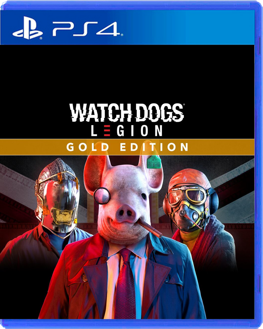 Carátula de Watch Dogs: Legion - Gold Edition - PS4