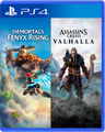 Carátula de Assassins Creed Valhalla + Immortals Fenyx Rising Bundle - PS4