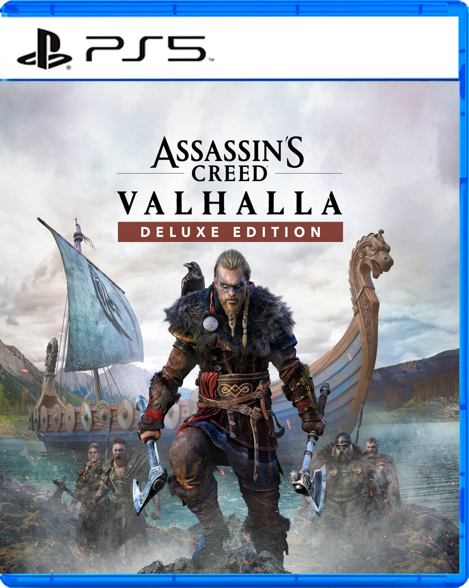 Carátula de Assassins Creed Valhalla - Deluxe Edition - PS5