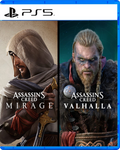 Carátula de Assassins Creed Mirage & Assassins Creed Valhalla Bundle - PS5