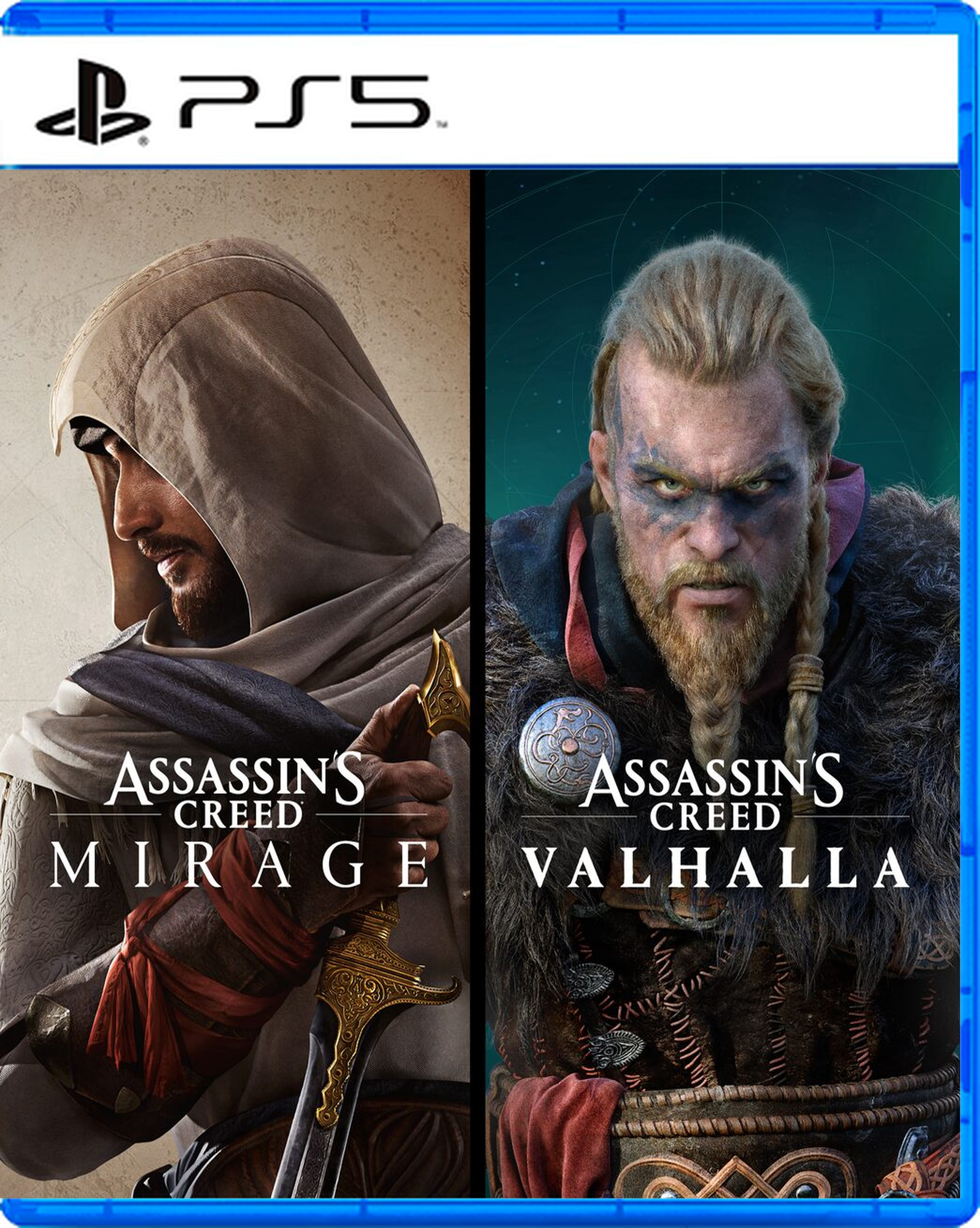 Carátula de Assassins Creed Mirage & Assassins Creed Valhalla Bundle - PS5