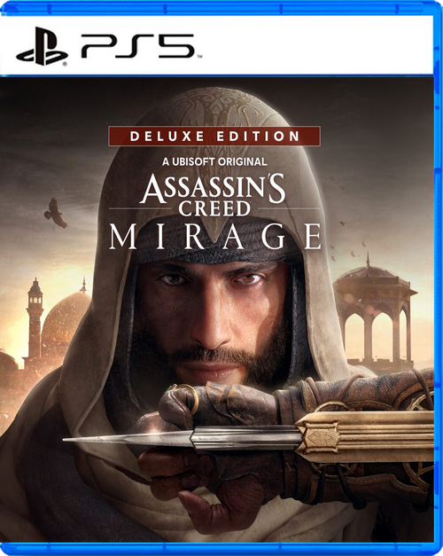 Carátula de Assassins Creed Mirage Deluxe Edition - PS5